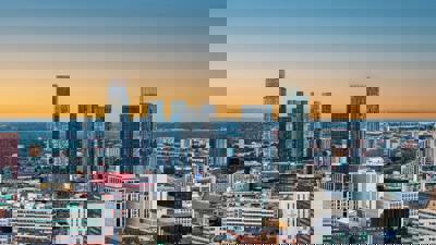 Manchester Centre Aerial View